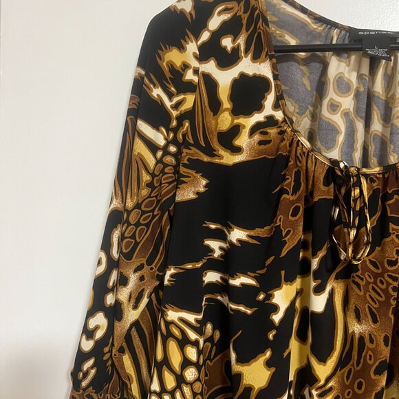 Spense Cheetah Print Style Top - Picture 3 of 4